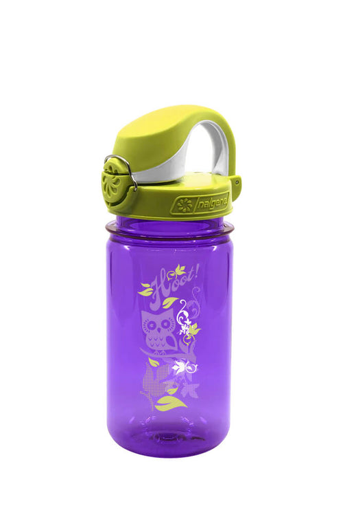 Nalgene product detail: 12oz On-The-Fly Kids Lock-Top Bottle with Graphics Y6 — 12oz On-The-Fly Kids Lock-Top Bottle with Graphics