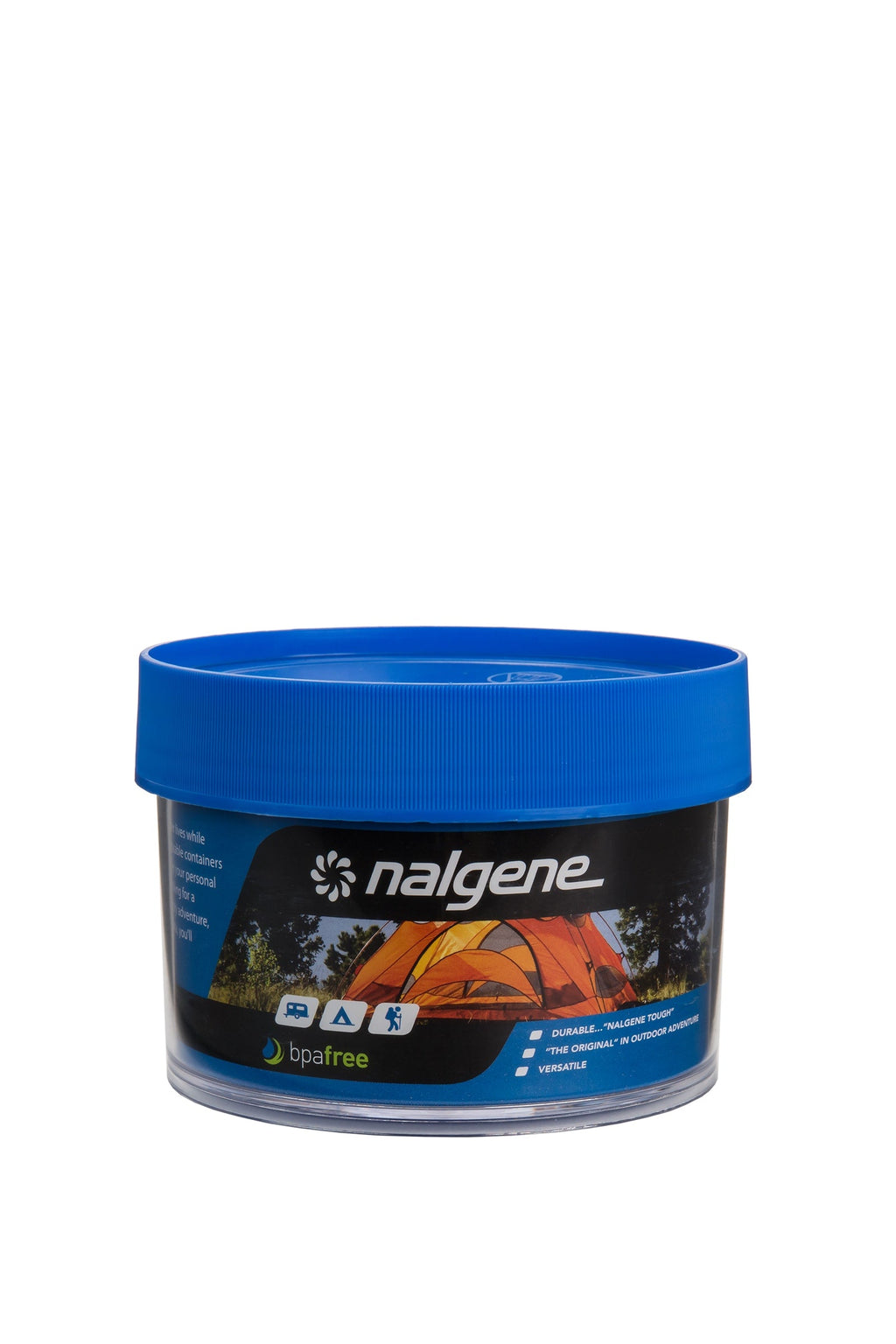 Nalgene product detail: 16oz Storage Jar – Blue Lid W0 — 16oz Storage Jar – Blue Lid
