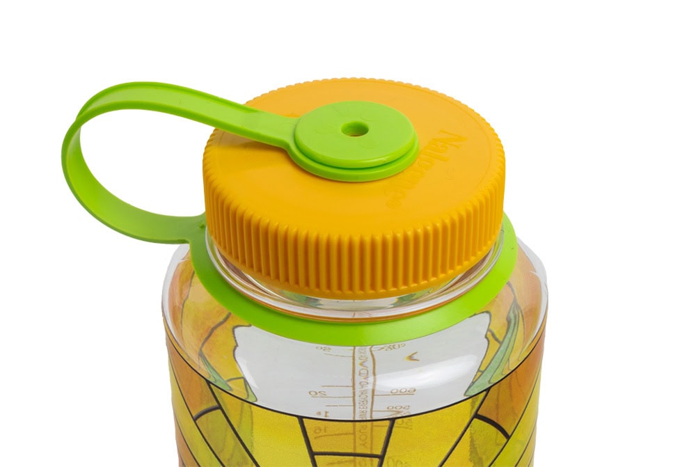 Nalgene product image: 32oz Wide Mouth Stained Glass Print Bottles H9 — 32oz Wide Mouth Stained Glass Print Bottles