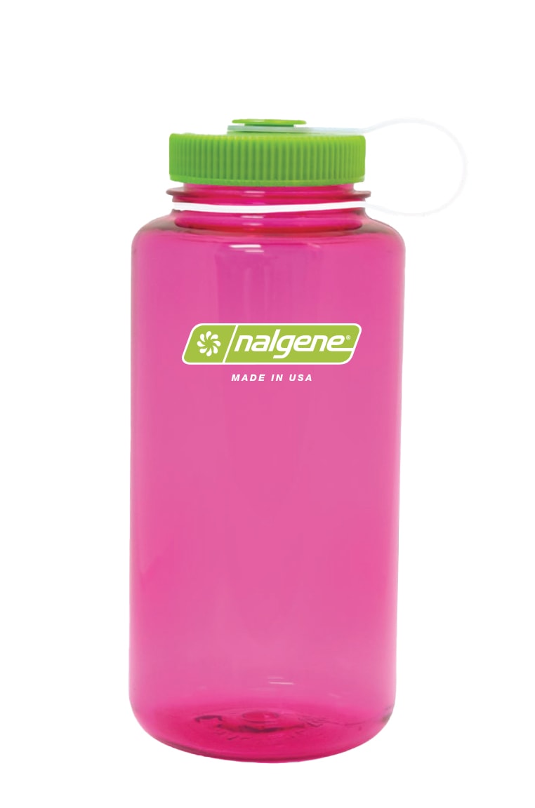 Nalgene product image: 32oz Wide Mouth Becca Pink Bottle Q5 — 32oz Wide Mouth Becca Pink Bottle