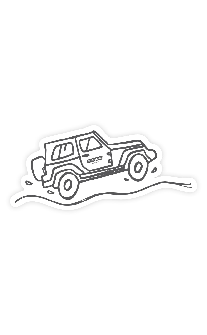 Nalgene product image: SUV Sticker U3 — SUV Sticker