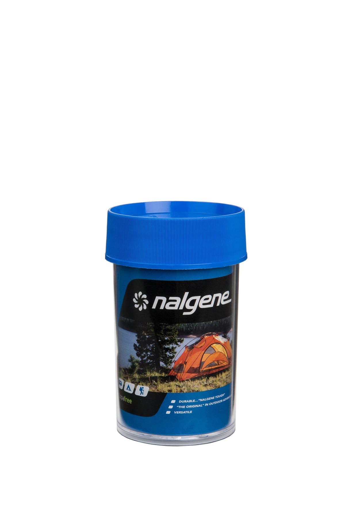 Nalgene product image: 8oz Storage Jar – Blue Lid U5 — 8oz Storage Jar – Blue Lid