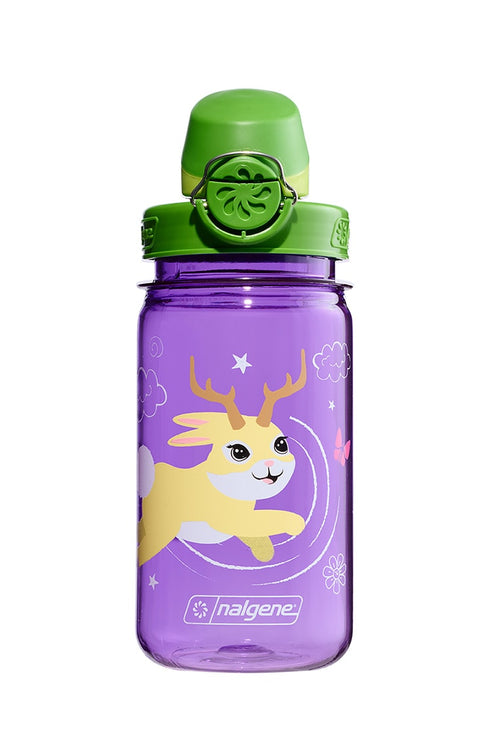 Nalgene product detail: 12oz On-The-Fly Kids Lock-Top Bottle with Graphics R8 — 12oz On-The-Fly Kids Lock-Top Bottle with Graphics