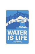 Nalgene product image: Water Is Life Sticker E2 — Water Is Life Sticker