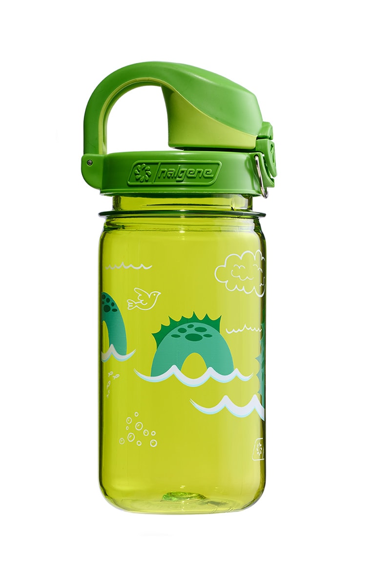 Nalgene product image: 12oz On-The-Fly Kids Lock-Top Bottle with Graphics R8 — 12oz On-The-Fly Kids Lock-Top Bottle with Graphics